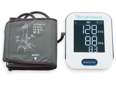 iBloodPressure® Cellular Monitor with Cuff